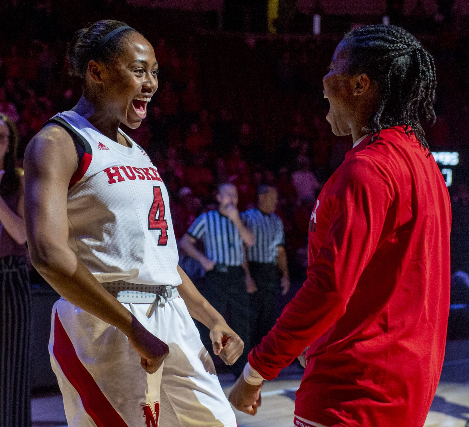Nebraska vs. Wisconsin women's basketball, 1.9